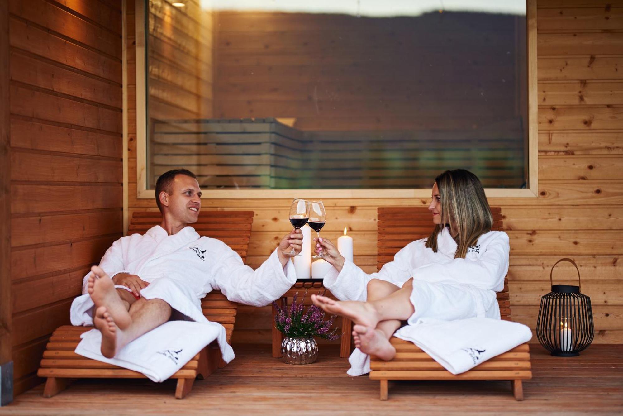 Osada Orlica Klimatyczne Domki Z Widokiem Na Gory I Termalnym Spa Sauna Jacuzzi 4 Km Od Zieleniec Ski Arena Lasowka Esterno foto