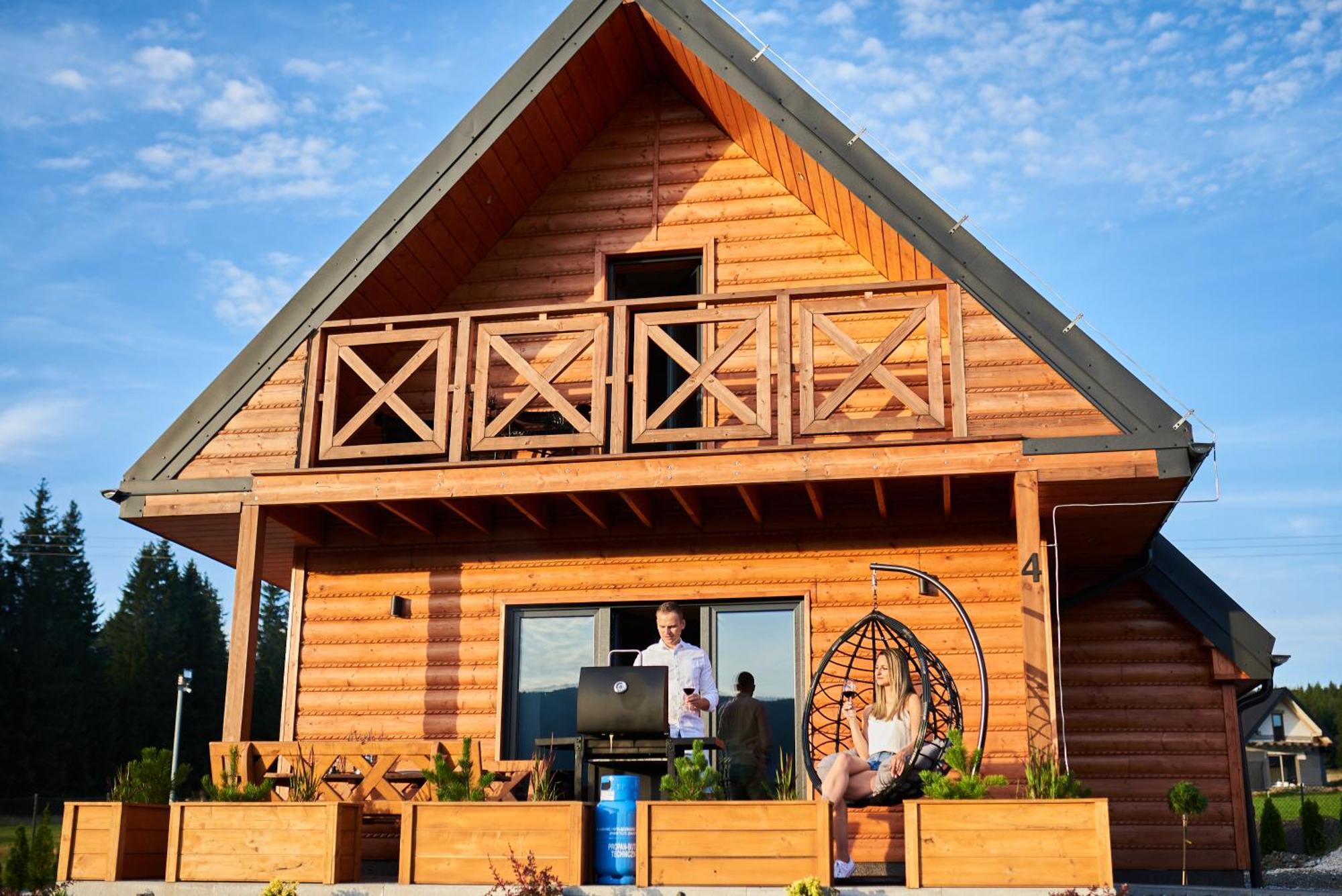 Osada Orlica Klimatyczne Domki Z Widokiem Na Gory I Termalnym Spa Sauna Jacuzzi 4 Km Od Zieleniec Ski Arena Lasowka Esterno foto