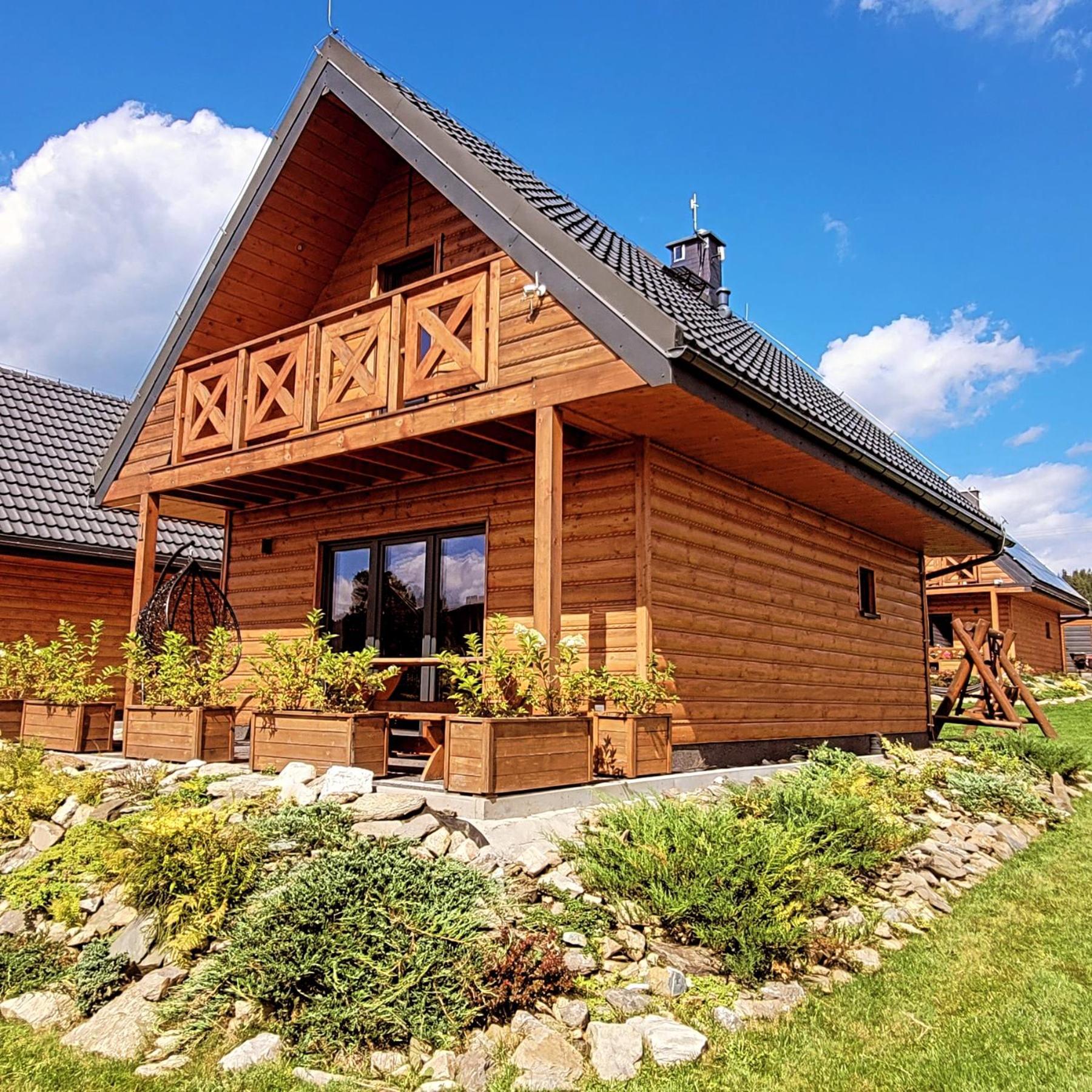 Osada Orlica Klimatyczne Domki Z Widokiem Na Gory I Termalnym Spa Sauna Jacuzzi 4 Km Od Zieleniec Ski Arena Lasowka Esterno foto